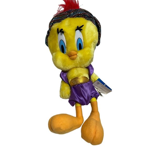 Looney Tunes Lot of 3 Tweety Bird Plush Stuffed Animal Toys Fortune Teller Vtg - Picture 7 of 16